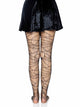 Distressed Net Pantyhose