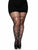 Drew Plus Floral Vine Fishnet Tights