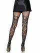 Drew Floral Vine Fishnet Tights