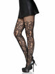 Drew Floral Vine Fishnet Tights