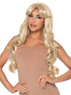 27” Curtain Bang Wavy Wig