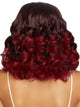 18" Curly Ombre Long Bob Wig