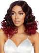 18" Curly Ombre Long Bob Wig
