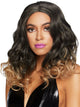 18" Curly Ombre Long Bob Wig