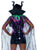 Glitter Flame Cape & Horn Headband