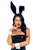 Rhinestone Tuxedo Bow Tie and Cuff Costume Set