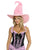 Velvet Ruched Witch Hat