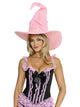 Velvet Ruched Witch Hat