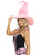 Velvet Ruched Witch Hat