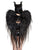 Dark Enchantress Chiffon Wings & Horn Headband