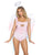 Angel Ombre Chiffon Wings & Halo Headband