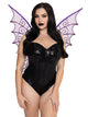 Glitter Strapless Pixie Wings