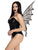 Glitter Strapless Pixie Wings