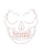 Glow in the Dark Skull Face Jewels Sticker