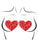 Amore Rhinestone Nipple Covers