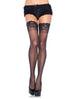 Plus Nora Thigh High Stockings