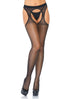 Shira Sheer Scalloped Suspender Hose