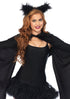 Cozy Bat Wing Shrug and Furry Ear Set
