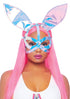 Holographic Bunny Ear Mask