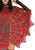 Gothic Glitter Spider Web Costume Poncho