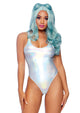 Holographic Metallic Bodysuit