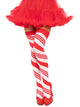 Peppermint Striped Thigh Highs