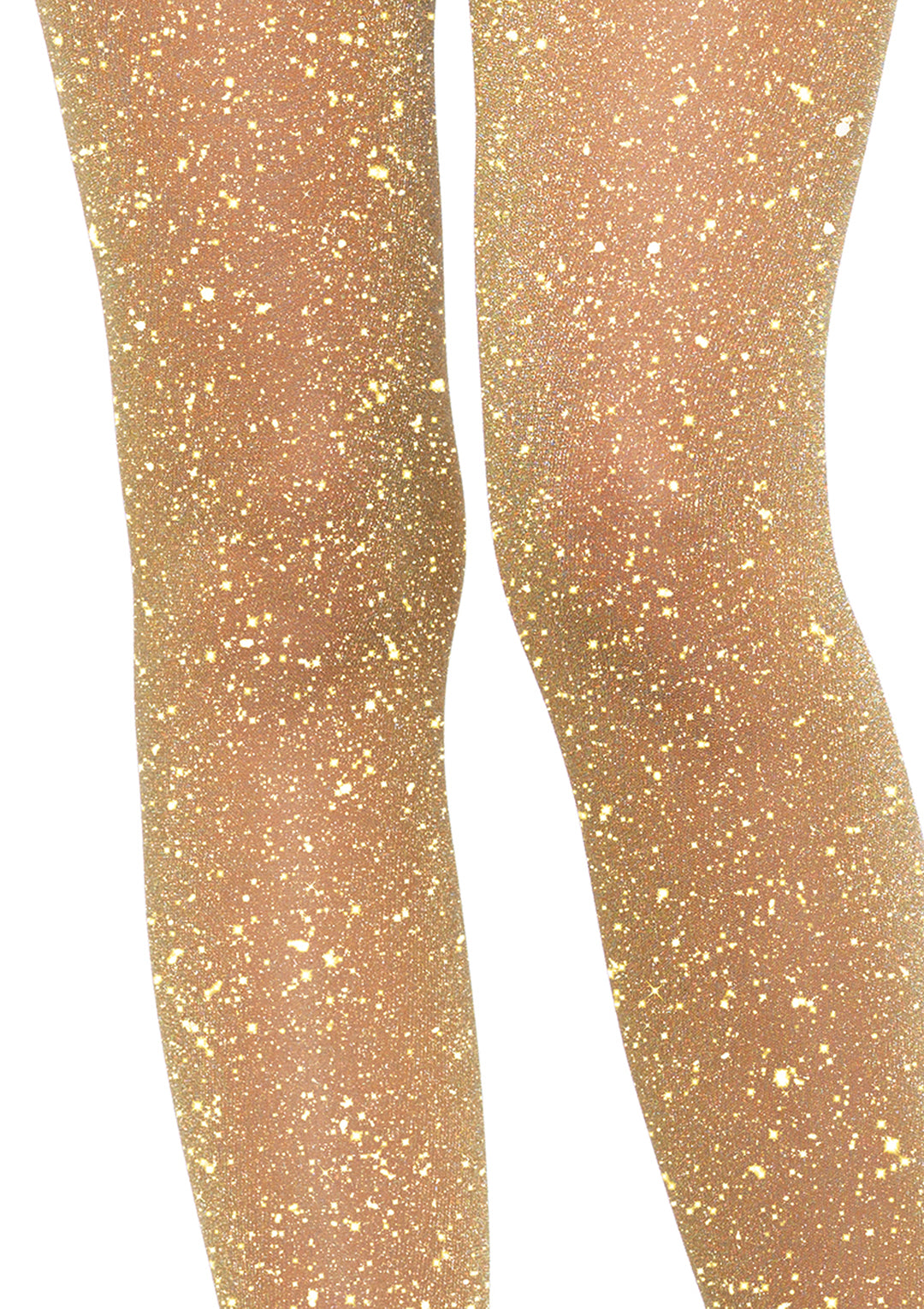 Hot Topic Gold Shimmer Tights