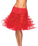 Knee Length Layered Petticoat Costume Skirt