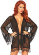 Sheer Robe Set