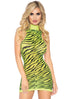 Killer Instincts Zebra Mini Dress
