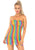 Rainbow Leopard Tube Dress