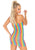 Rainbow Leopard Tube Dress