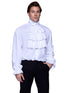 Mens Ruffle Front Costume Shirt