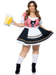 Plus Beer Garden Babe Oktoberfest Costume