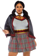 Plus Spellbinding School Girl Costume