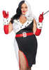 Plus Devilish Diva Costume