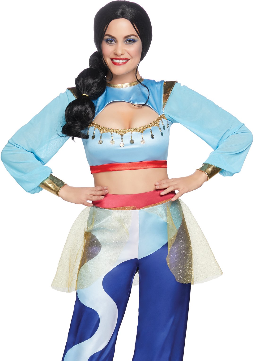 Exotic Jewel of the East Genie Deluxe Women's Costume – InCharacter Costumes