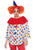 Clown Costume Poncho Set