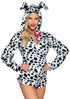 Darling Dalmatian Ultra Soft Romper With Hood