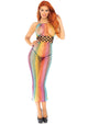 My Crush Rainbow Bodycon Dress