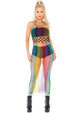 My Crush Rainbow Bodycon Dress