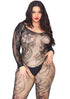 Spiral Lace Bodystocking