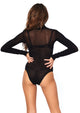 All Mine Long Sleeved Opaque Bodysuit