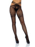 Kym Net Crotchless Tights