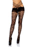 Ivy Lace Crotchless Tights