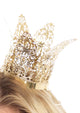 Mini Metal Filigree Crown