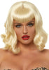 Retro Curly Bob Wig