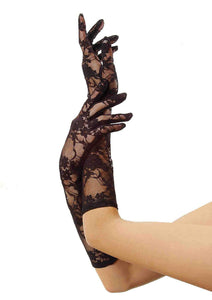 Lace Elbow Length Gloves
