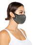 Mika Rhinestone Face Mask