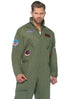 Men's Top Gun Costume Flight Suit